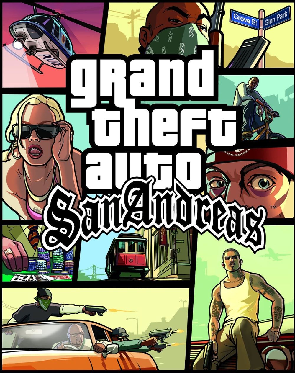GTA San Andreas For PC poster