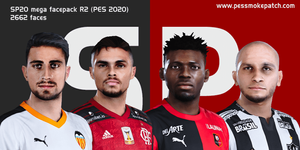 Smoke Patch Facepack for efootball PES poster