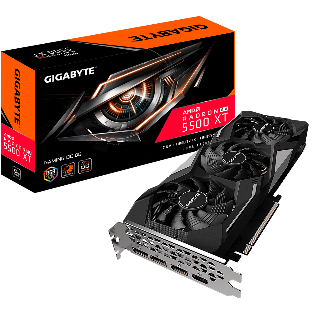 AMD Radeon™ RX 5500 XT whql amd software adrenalin edition v24.7.1 win10 win11 poster