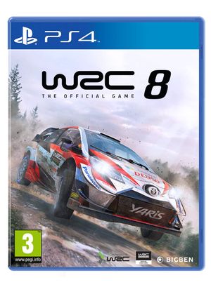WRC 8 poster