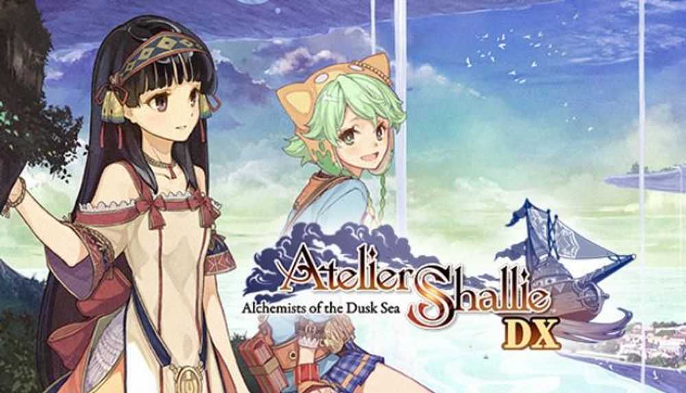 Atelier Shallie - Alchemists of the Dusk Sea DX & poster