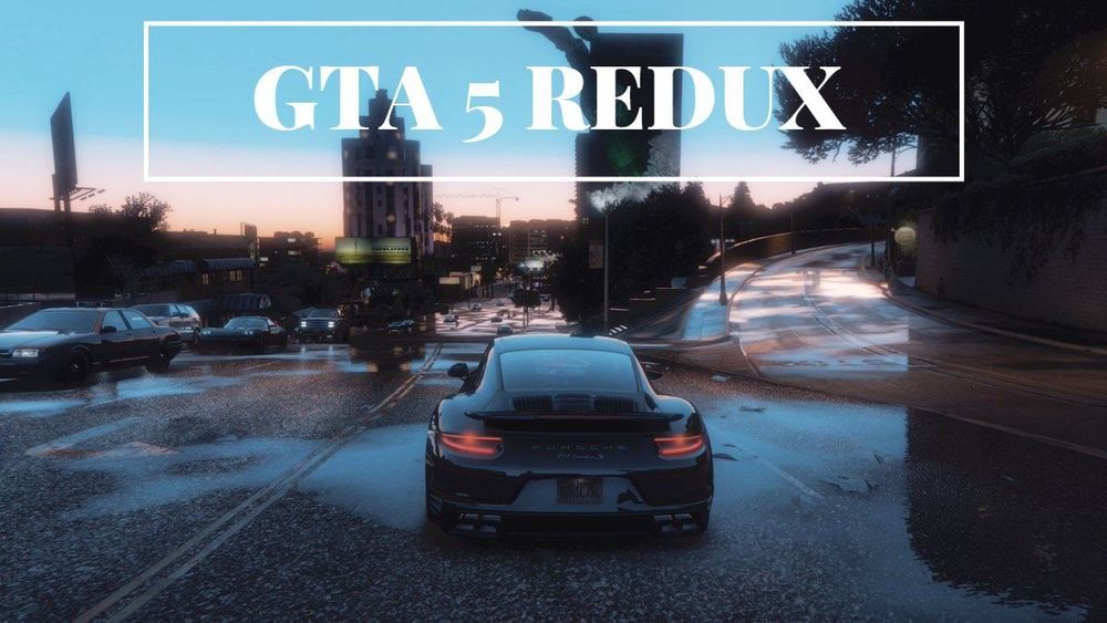 GTA 5 - REDUX Mod v1.18 poster