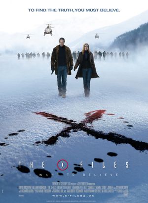 The X Files I Want to Believe poster