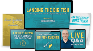 Kyle Milligan, John Grimes - Landing The Big Fish + Email Playbook poster