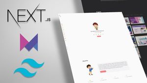 Udemy - Build Portfolio with Next.js, Framer Motion, & Tailwind CSS poster
