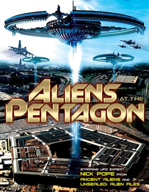 Aliens at the Pentagon poster