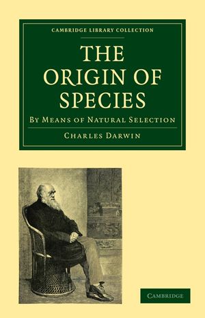 On the Origin of Species by Charles Darwin M A poster