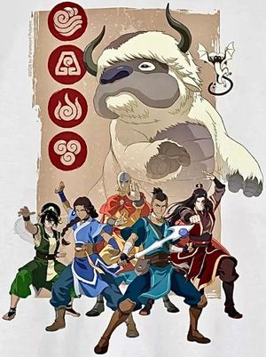 The Legend of Aang The Last Airbender poster