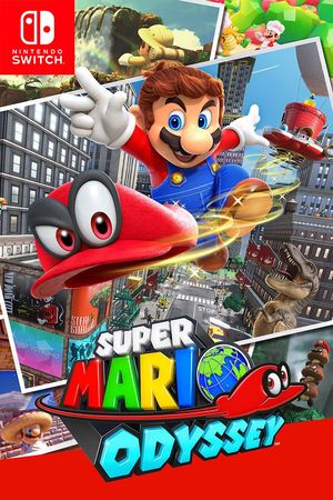 Super Mario Odyssey poster