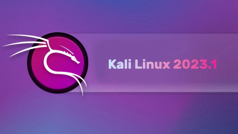 Kali Linux 2023.1 live amd64 poster