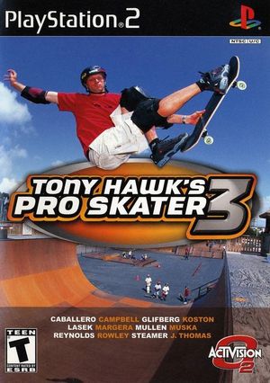 Tony Hawk's Pro Skater 3 (PS2) poster