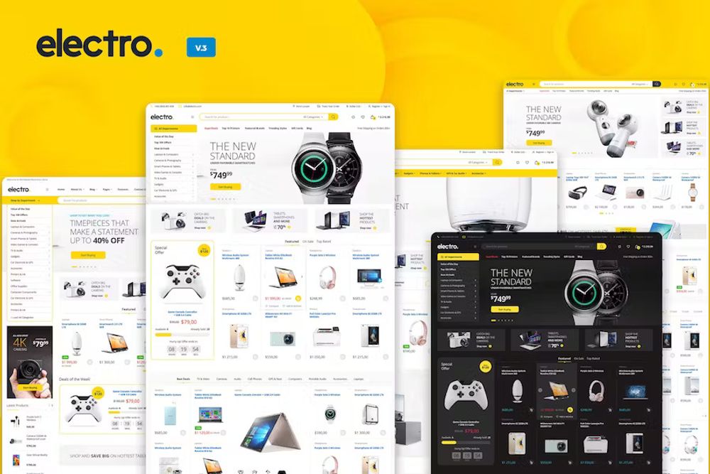 Electro Electronics Store WooCommerce Theme v3.3.5 poster