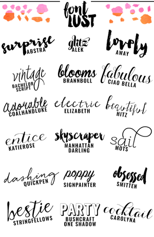 10k Premium Font Collection poster