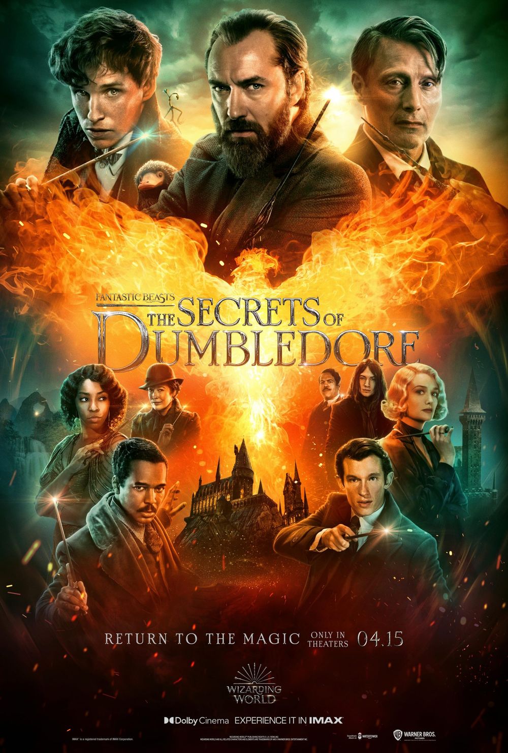 Fantastic Beasts The Secrets of Dumbledore poster