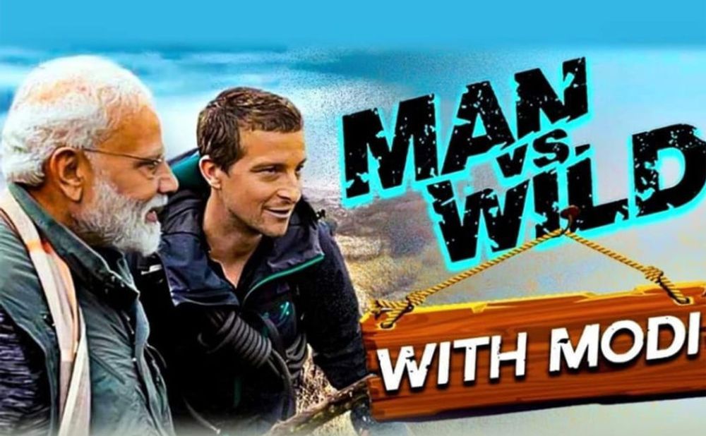 Man Vs Wild - Ft Narendra Modi poster