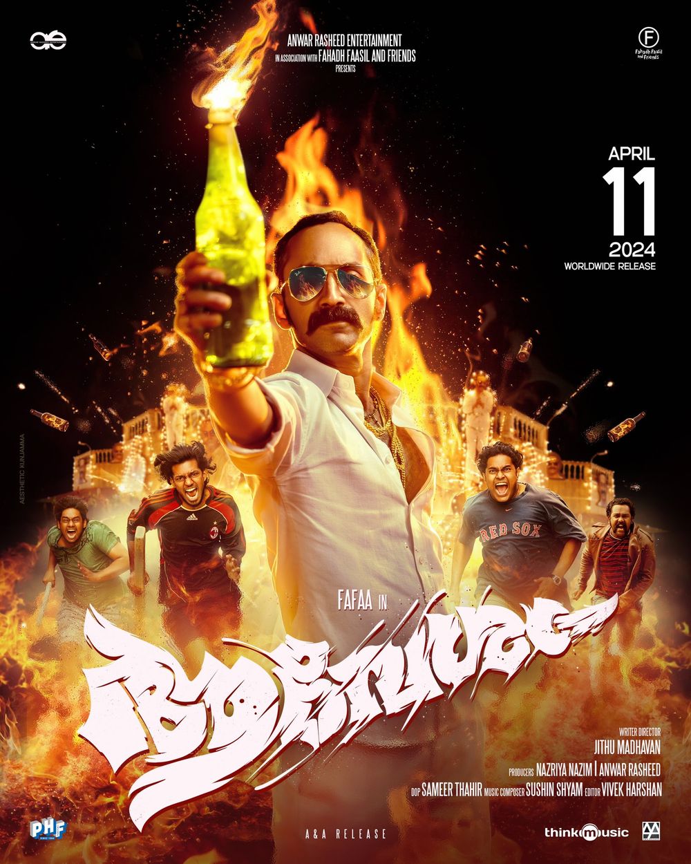 Aavesham poster