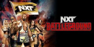 WWE NXT Battleground 2023 poster