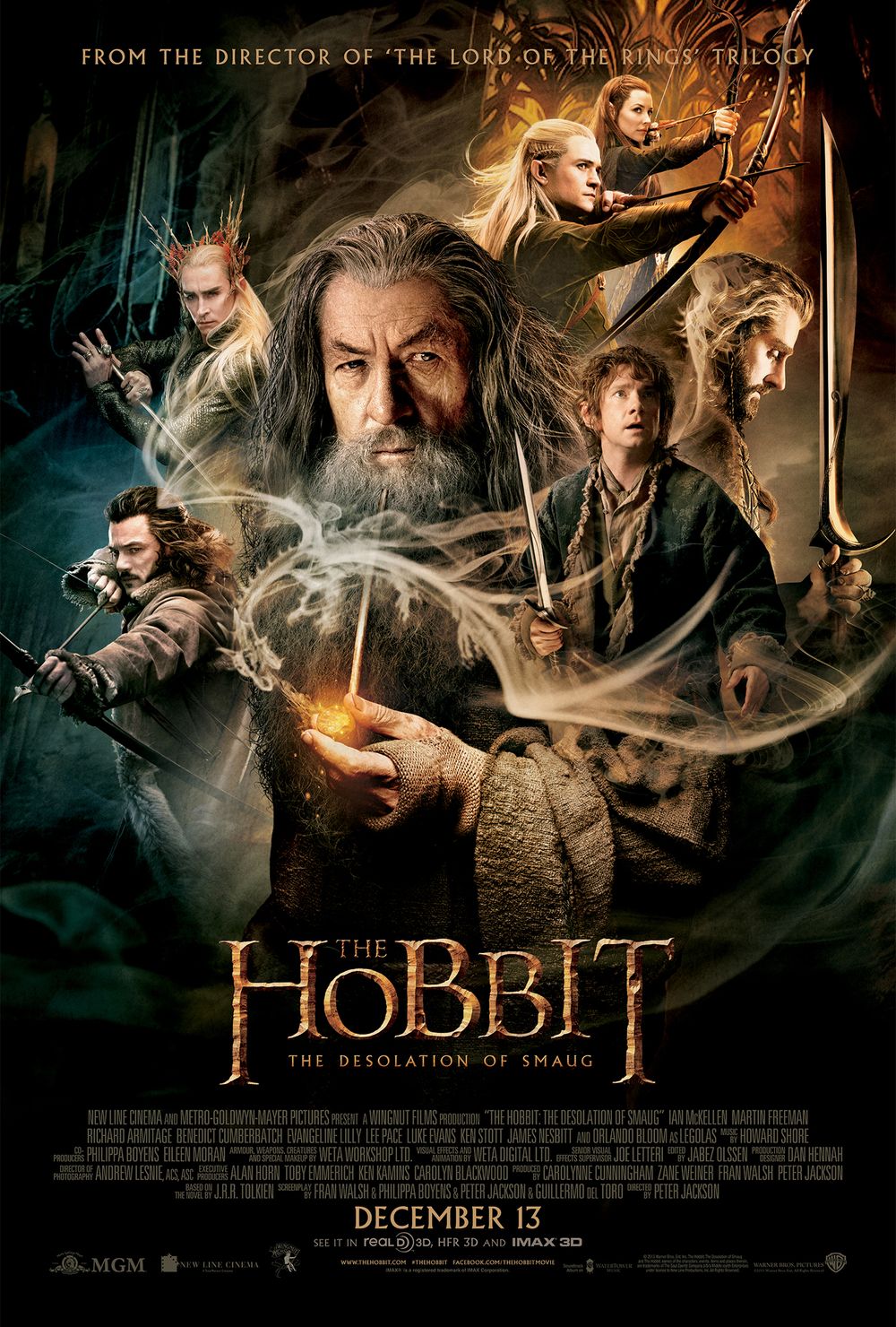 The Hobbit The Desolation of Smaug poster
