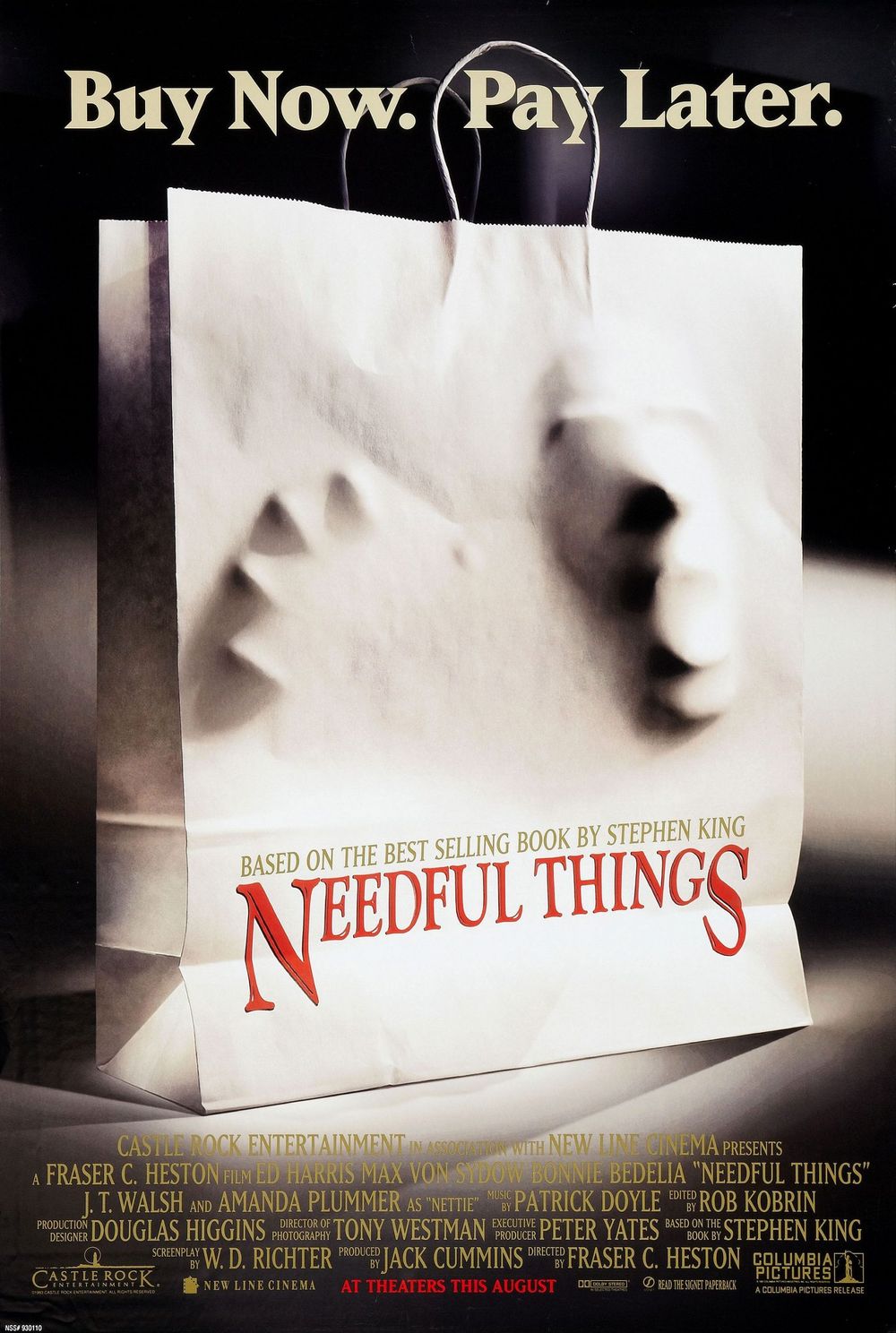 Needful Things poster