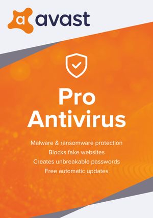 Avast! Pro Antivirus poster
