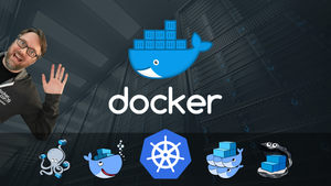 Udemy - Docker Mastery - with Kubernetes +Swarm from a Docker Captain poster