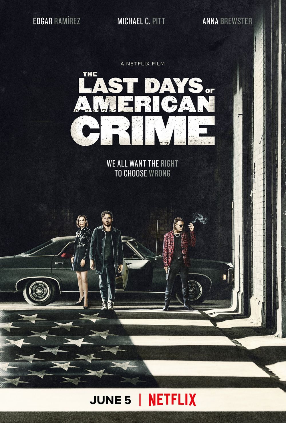 The Last Days Of American Crime poster