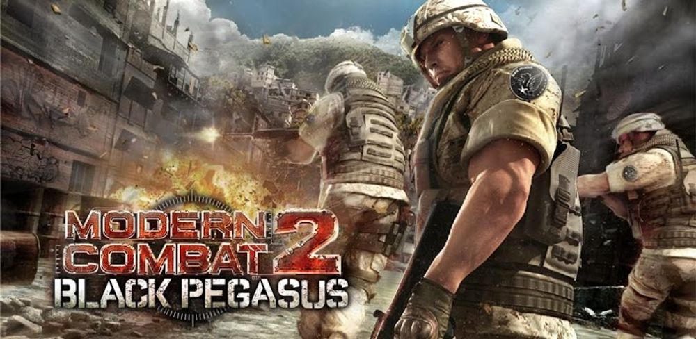 Modern Combat 2 - Black Pegasus HD Remastered v1.0.5 Apk+Data poster