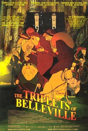 The Triplets of Belleville poster