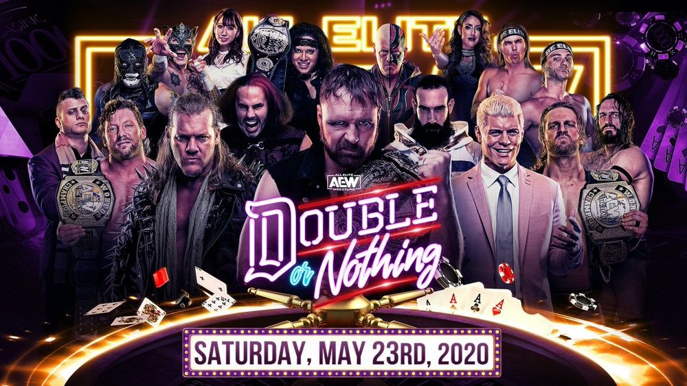 AEW Double Or Nothing poster