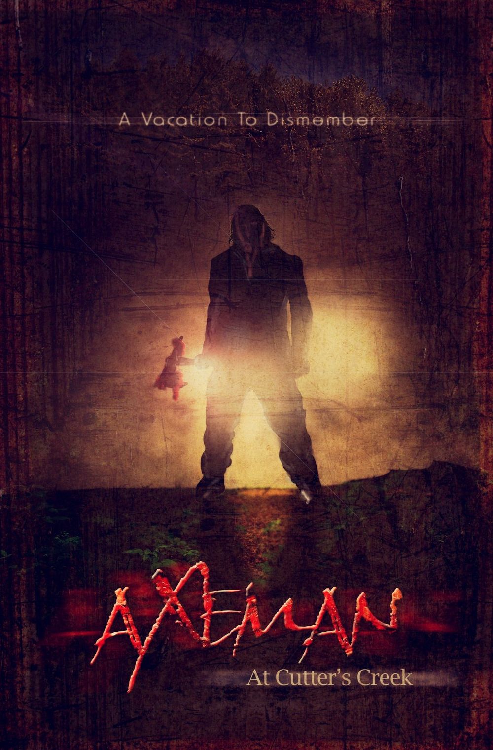 Axeman at Cutters Creek poster