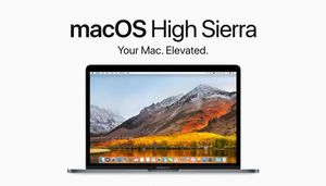 macOS HighSierra poster