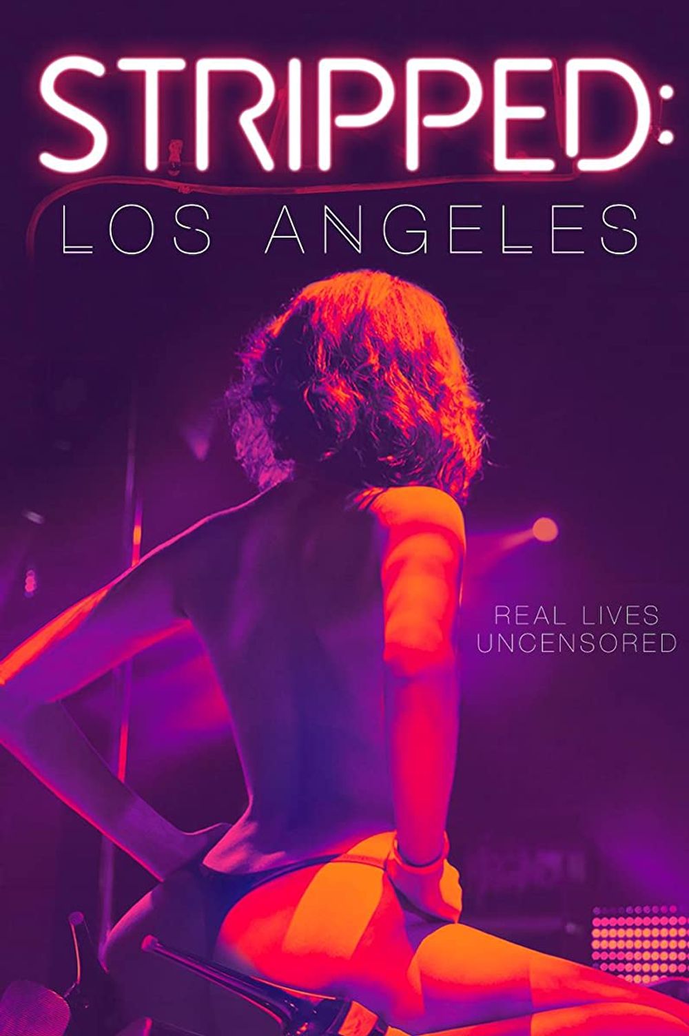 Stripped Los Angeles poster