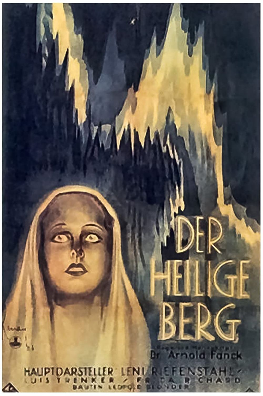 Der Heilige Berg poster