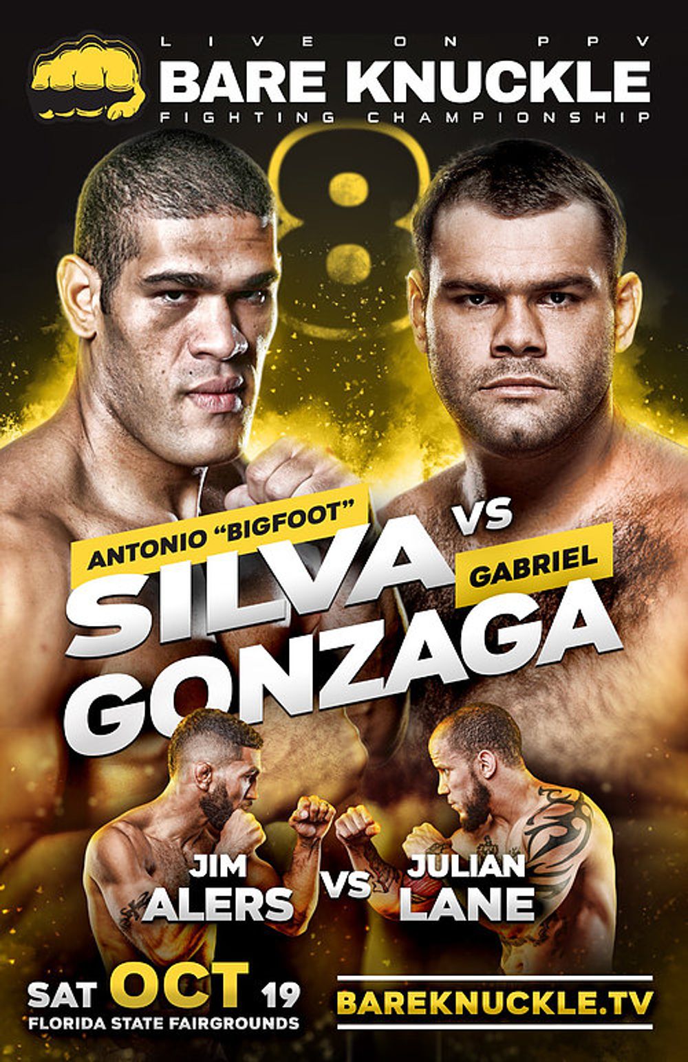 BKFC 8 poster