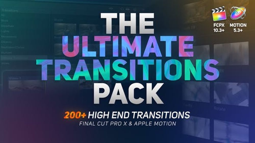 VideoHive The Ultimate Final Cut Pro poster