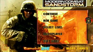 Modern Combat & poster
