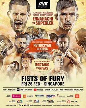 ONE Championship & poster