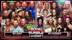 WWE Royal Rumble poster