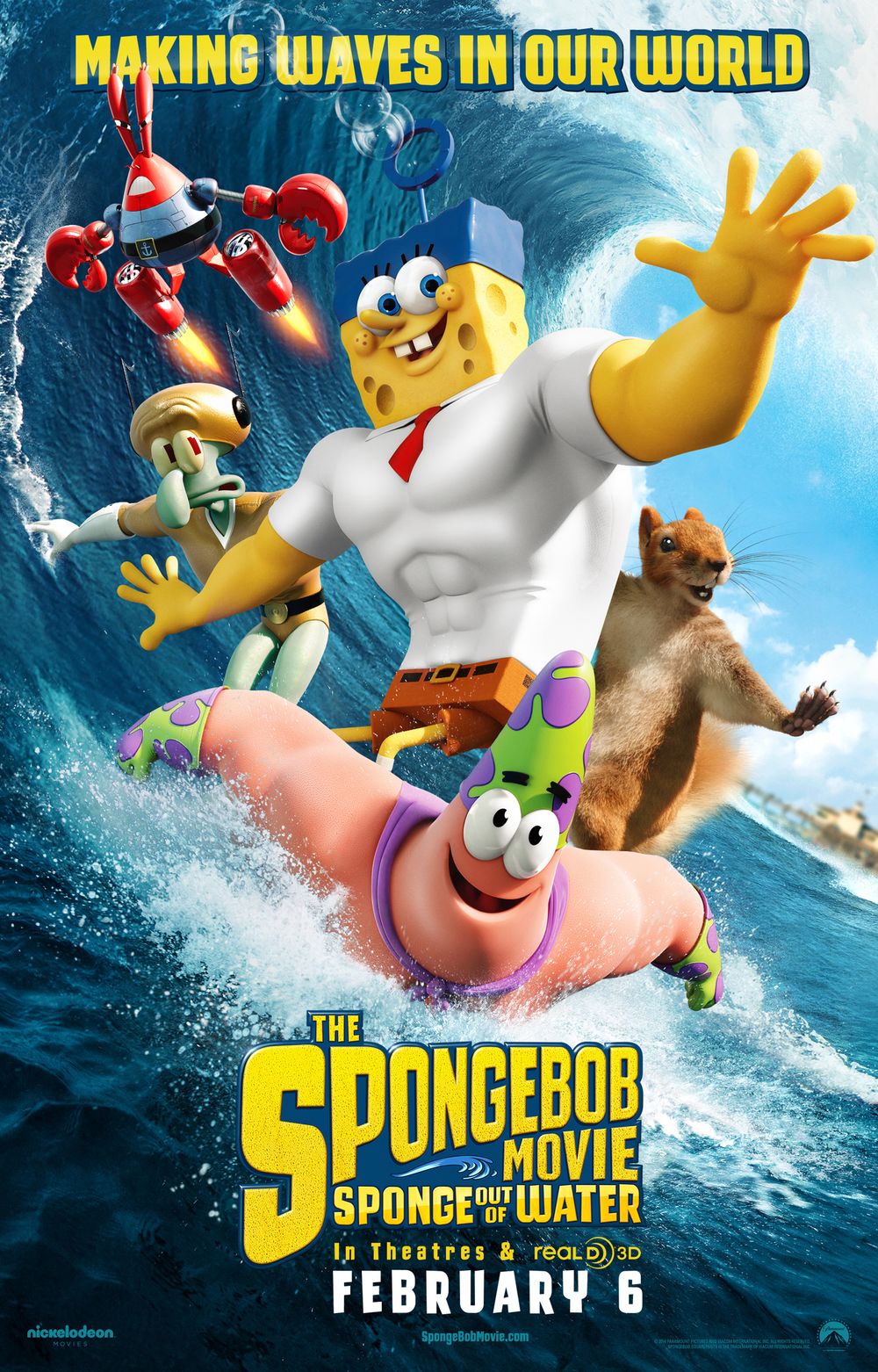 The SpongeBob Movie Sponge Out of Water poster