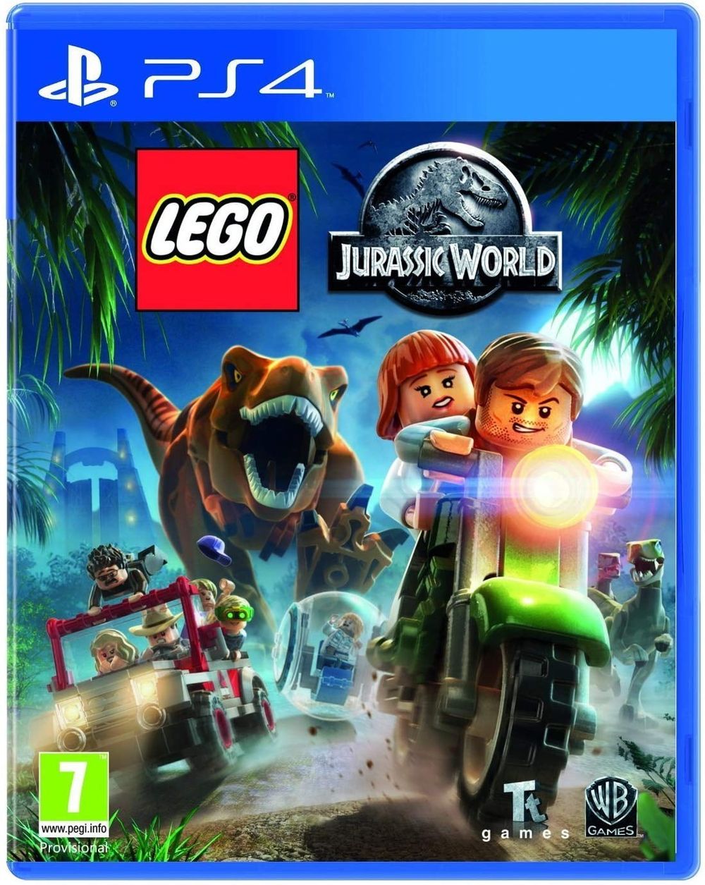 Lego Jurassic World (PS4) poster