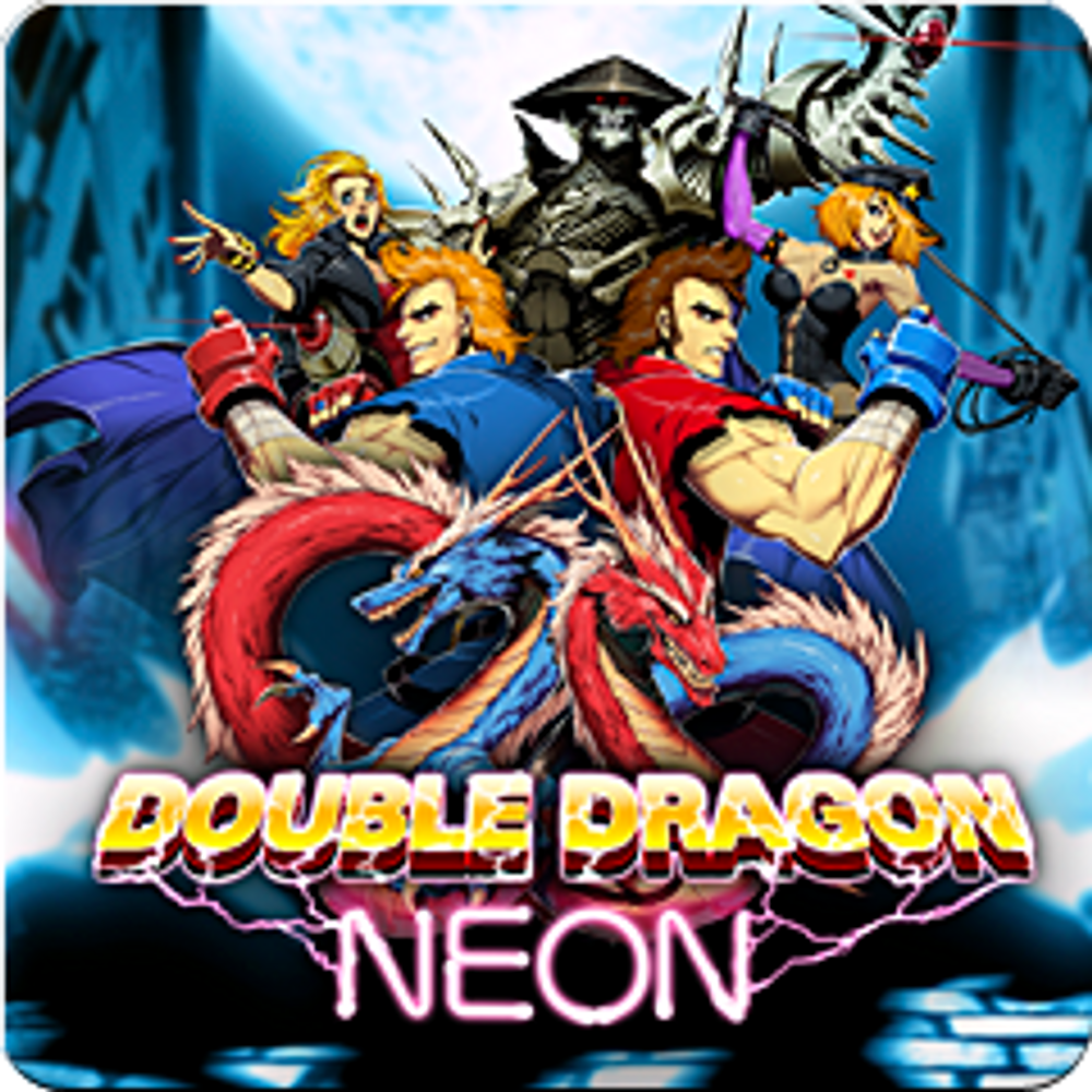 Double Dragon Neon & poster