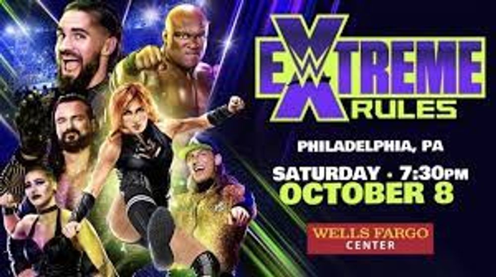 WWE Extreme Rules poster