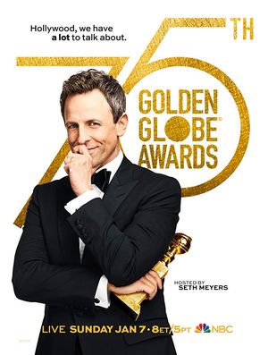 The 75th Golden Globe Awards poster