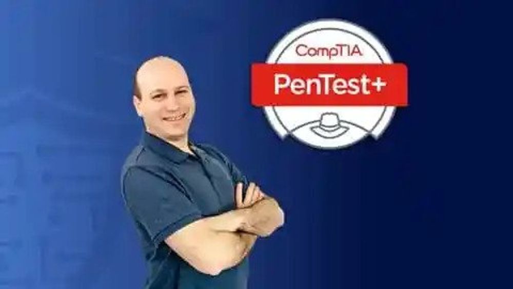 Udemy – CompTIA Pentest+ (Ethical Hacking) Course & Practice Exam poster
