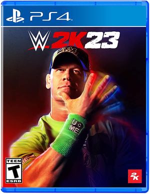 WWE 2K23 (PS4) poster