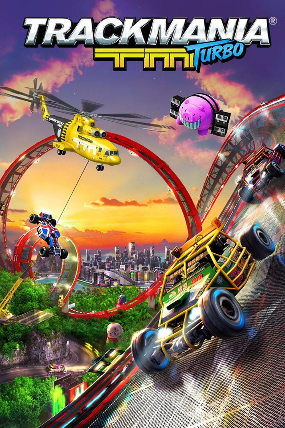 Trackmania Turbo poster