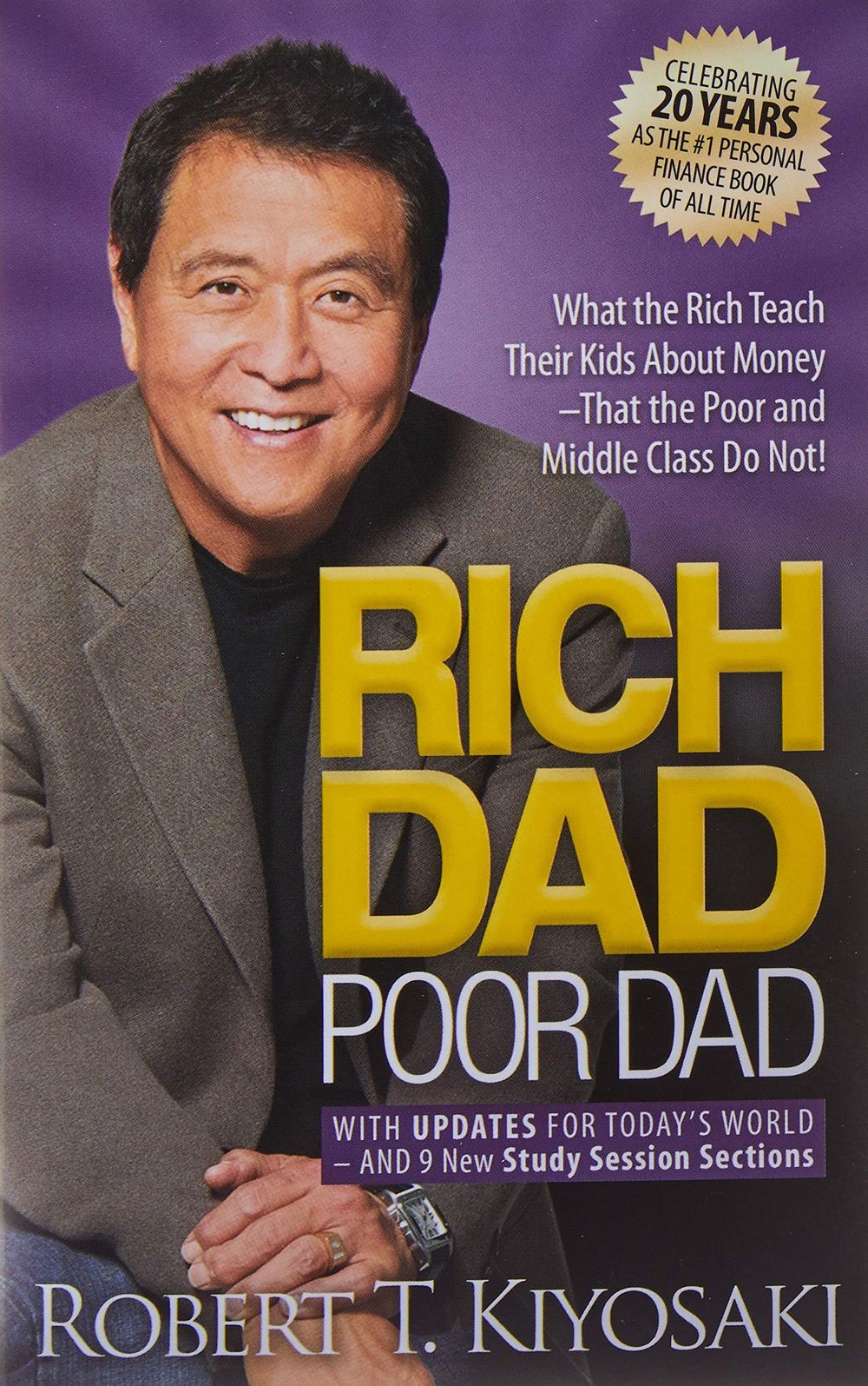 Rich Dad Poor Dad - Robert Kiyosaki poster