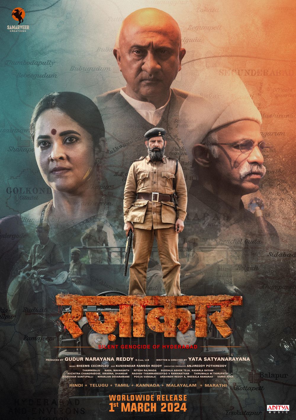 Razakar The Silent Genocide of Hyderabad poster