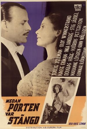 While The Door Was Closed poster