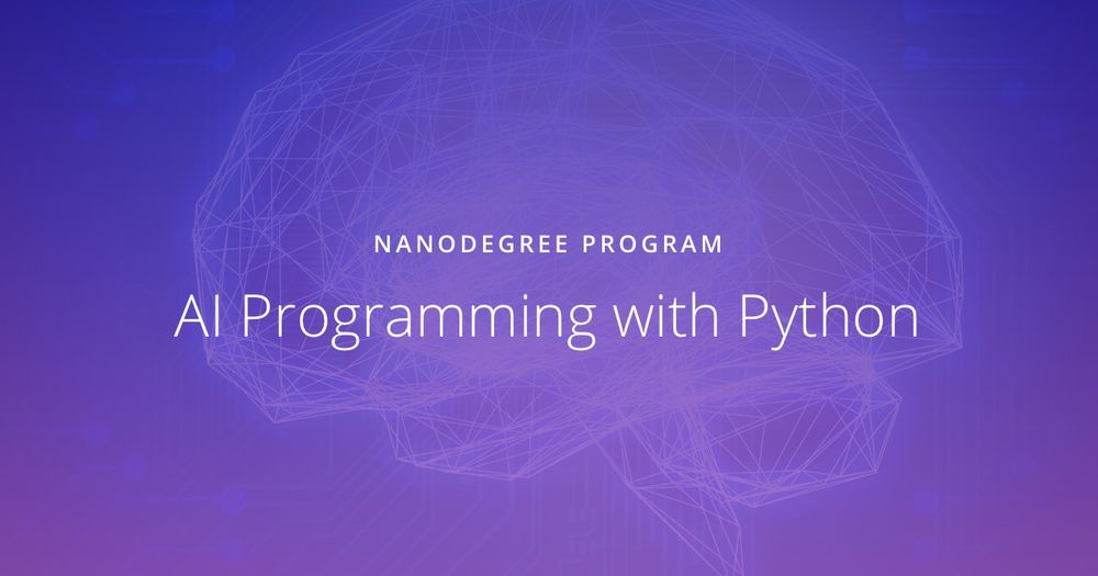 Udacity - AI Programming with Python poster